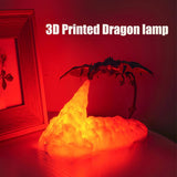 Rechargeable Dragon Bedside Lamp – Warm Light for Kids’ Room