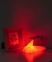 Rechargeable Dragon Bedside Lamp – Warm Light for Kids’ Room