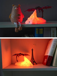 Rechargeable Dragon Bedside Lamp – Warm Light for Kids’ Room