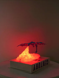 Rechargeable Dragon Bedside Lamp – Warm Light for Kids’ Room
