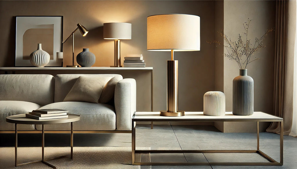 How to Achieve a Modern Style Using Table Lamps