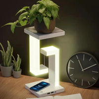 Premium LED Table Lamp – Wireless Charger and Touch Design for Bedside