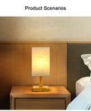 Wooden Table Lamp – Modern Design for Bedside