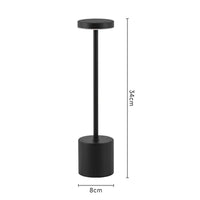 Portable LED Table Lamp – Rechargeable with Touch Controls