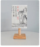 Wooden Bedside table  Lamp – Japanese Modern Style