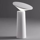 Smart White Table Lamp – Rechargeable and Modern Design