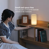 Wooden Bedside Lamp – Japanese Modern Design