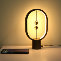 Black LED Table Lamp- Modern Design