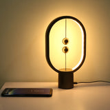 Black LED Table Lamp- Modern Design