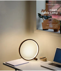 Small LED Table Lamp – Modern Design for Bedside ( black )