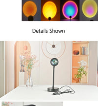 LED Sunset Projector Table Lamp