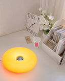 Orange Table Lamp – Modern LED Touch Design