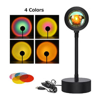 LED Sunset Projector Table Lamp