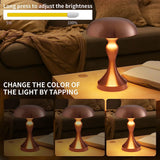 Premium Gold Rechargeable Table Lamp for Living Room