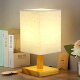 Wooden Table Lamp – Modern Design for Bedside