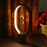 Black LED Table Lamp- Modern Design