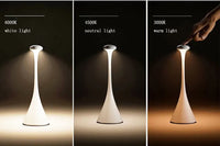 Mushroom Table Lamp – Rechargeable Modern Design