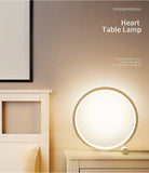 Small LED  Table Lamp – Modern Design for Bedside ( White )