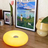 Orange Table Lamp – Modern LED Touch Design