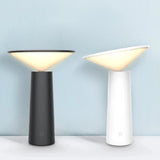 Smart Black Table Lamp – Rechargeable and Modern Design