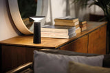 Smart Black Table Lamp – Rechargeable and Modern Design