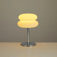 Rechargeable Orange Table Lamp –Modern Style for Living Room