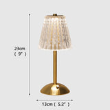 Luxurious Gold Cordless Table Lamp