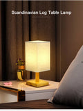 Wooden Table Lamp – Modern Design for Bedside