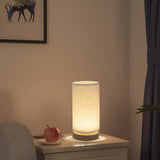 Wooden Bedside Lamp – Japanese Modern Design