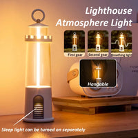 Modern table lamp, rechargeable and portable