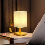 Wooden Table Lamp – Modern Design for Bedside