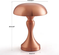 Premium Gold Rechargeable Table Lamp for Living Room