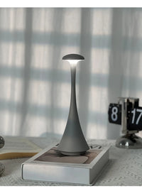 Mushroom Table Lamp – Rechargeable Modern Design