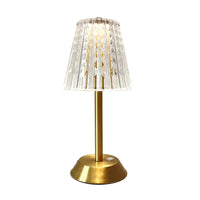 Luxurious Gold Cordless Table Lamp