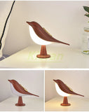 Modern Bird-Shaped Table Lamp – Rechargeable Gold Design for Bedside