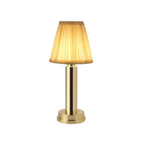 Modern Gold Cordless Table Lamp for  Dining Table and Living Room