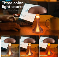 Premium Gold Rechargeable Table Lamp for Living Room