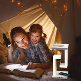 Premium LED Table Lamp – Wireless Charger and Touch Design for Bedside