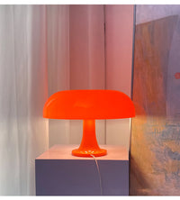 Mushroom-shaped table lamp for living room and bedside ( Orange  )