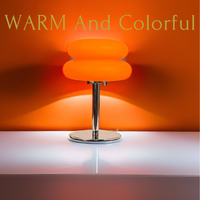 Rechargeable Orange Table Lamp – Designer Style for Living Room