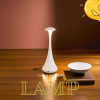 Mushroom Table Lamp – Rechargeable Modern Design