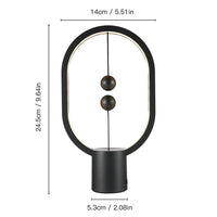Black LED Table Lamp - Modern Design