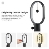 Black LED Table Lamp - Modern Design