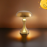 Premium Gold Rechargeable Table Lamp for Living Room