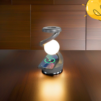 High-Tech LED Desk Lamp – Modern Design with Wireless Charger