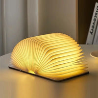 Small Book-Shaped Table Lamp for Kids and Bedside