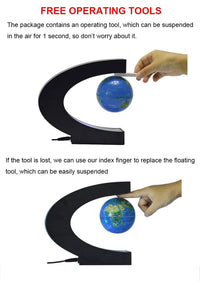 Modern Black Table Lamp – Innovative LED Design for Bedroom and Office