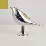 Modern Bird-Shaped Table Lamp – Rechargeable Gold Design for Bedside