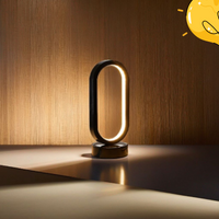 Modern black Table Lamp for  desk and bedside tables