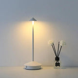 Tall LED Table Lamp – Rechargeable and modern ( White )